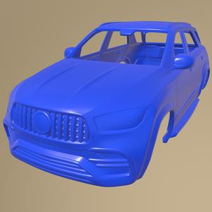 Mercedes Benz GLE63S AMG PRINTABLE CAR BODY