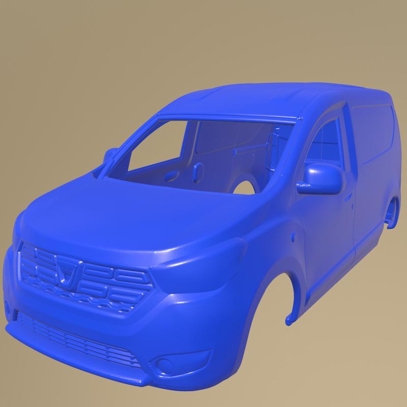 Dacia Dokker Sd 2020 PRINTABLE CAR BODY