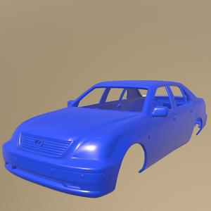 Lexus LS XF30 2003 PRINTABLE CAR BODY