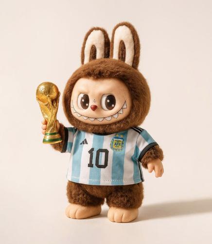 LABUBU Football World Cup Argentina FIFA Messi