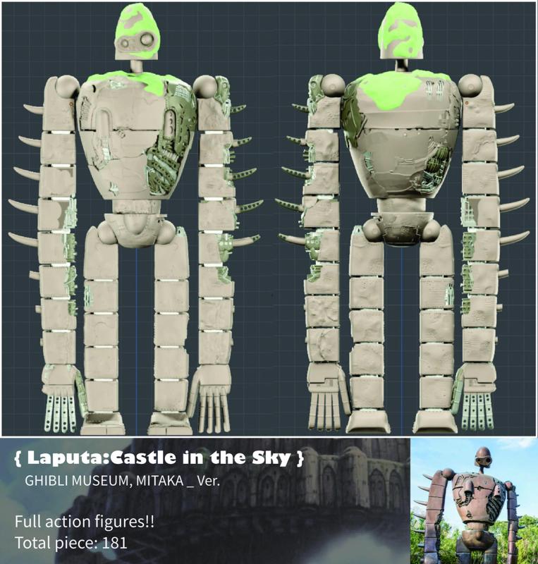 Full Action Laputa Robot