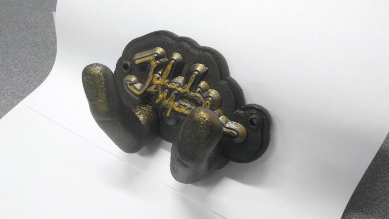 Violin stand. Jehudi Menuhin sign