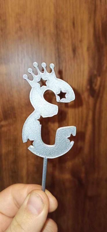 Topper Cake number - cisla dort 3