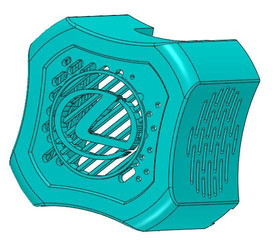 Lexus-Themed Fan Guard for Ender 3 V2