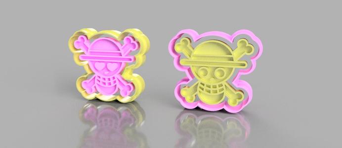 One Piece kawaii cutters