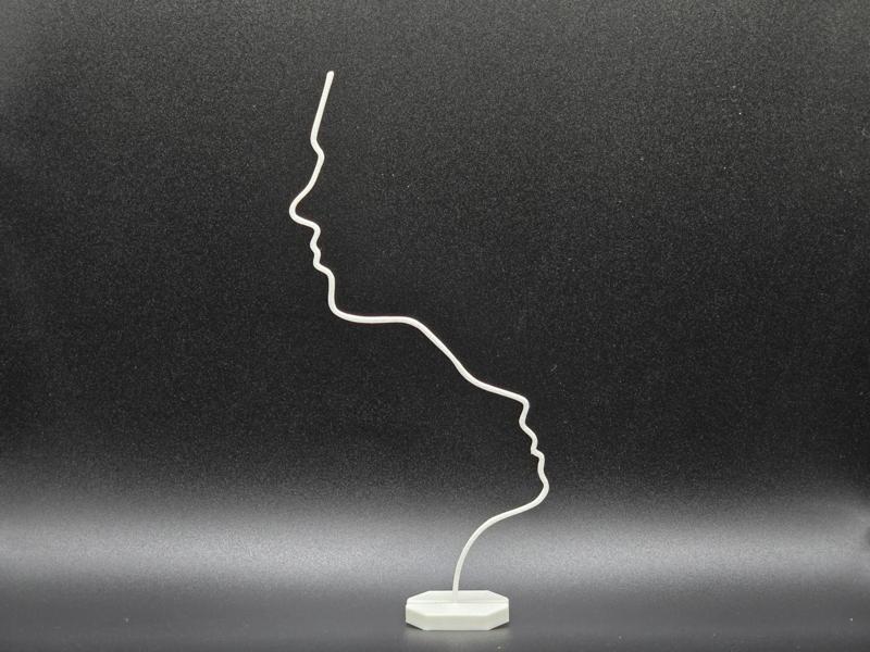 Abstract Face Line Art Decor Gift