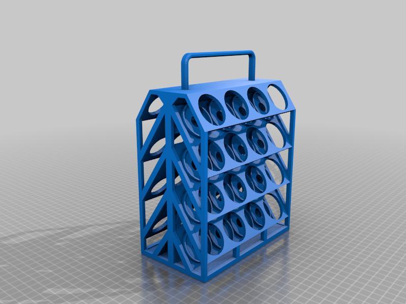 Double Sided Paint Rack