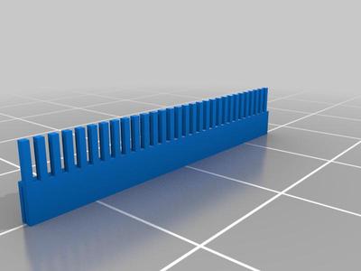 (3D Slash) aquarium_comb_300mm