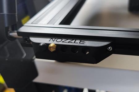 Nozzle Holder 2020 Extrusion Mounted Mk8 E3d V6