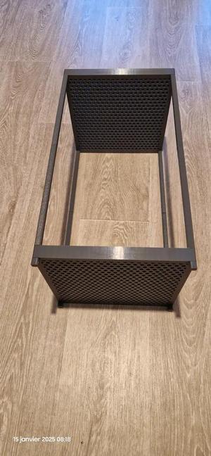 Stackable storage shelf   