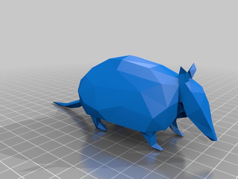 	Low Poly Armadillo