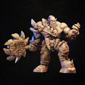 Ork boss with iron jaw