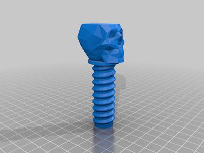 Low Poly Skull GPU Support