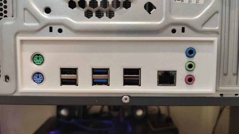 Motherboard Backplate Huananzhi X99-QD4