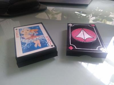 Macross poker cards case