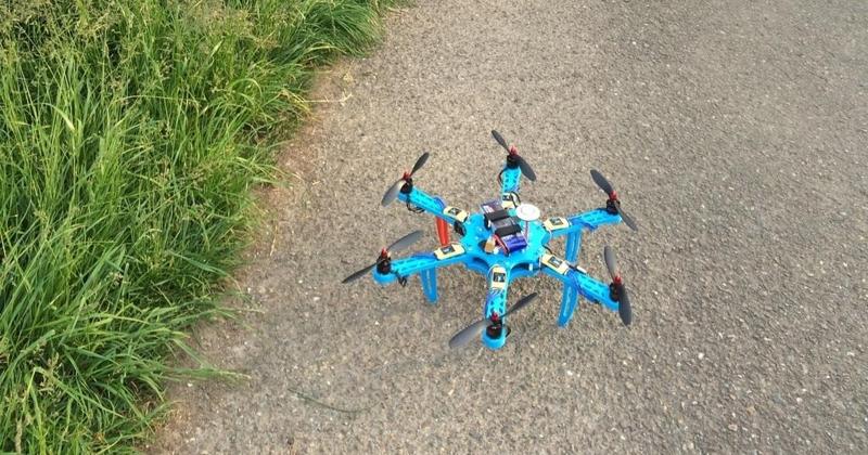 Hexacopter - Fuselage parts - centerplate v1.0