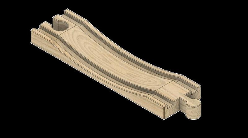 Brio Compatible Standard "A" Straight Track With Dip