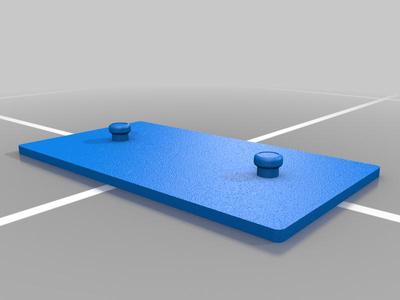 Plastic Wall Pole Top Plate