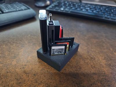 USB SD Card Holder 