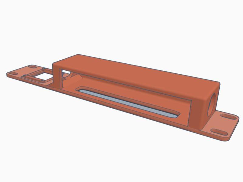 10" rack 1U - nanokvm mount w/ cable tray