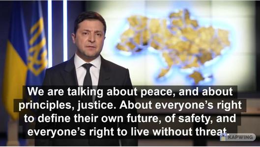o Lithophane: speech of President Zelenskyy