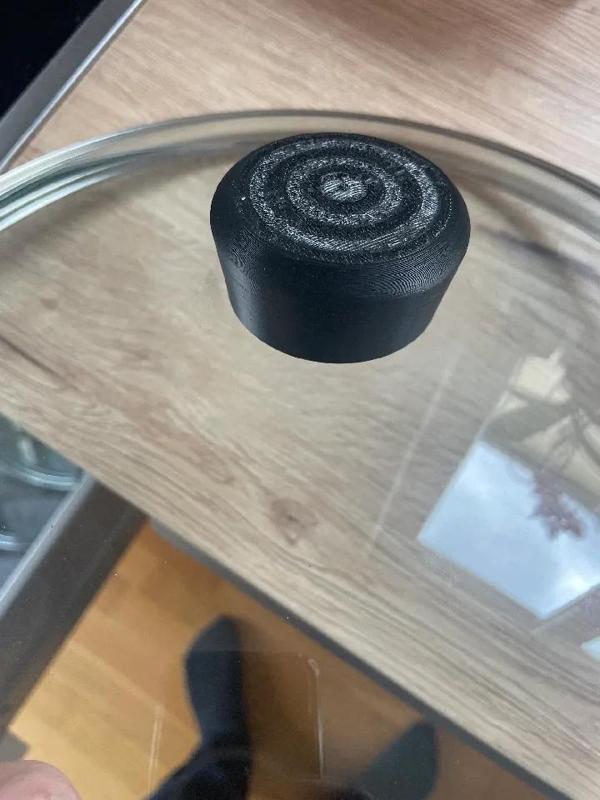 Cooking pot lid handle   