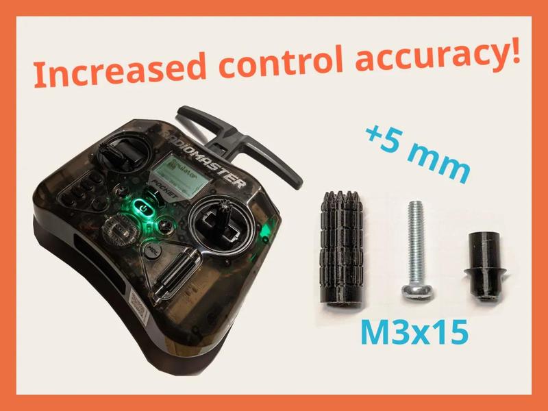 Longer Sticks for Radiomaster Pocket   