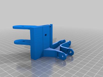 Aquila Cable Chain Extruder Mount with Pulley Bracket