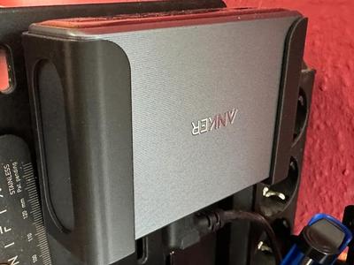 Skadis Holder for Anker Prime Charger (200W, 6 Ports, GaN)   