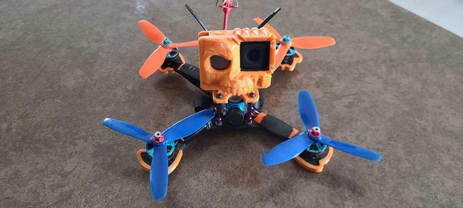 GEPRC Mark1 GoPro Hero 8 Skull Mount