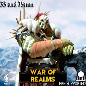 Orc Barbarian Beast Warrior Great Axe