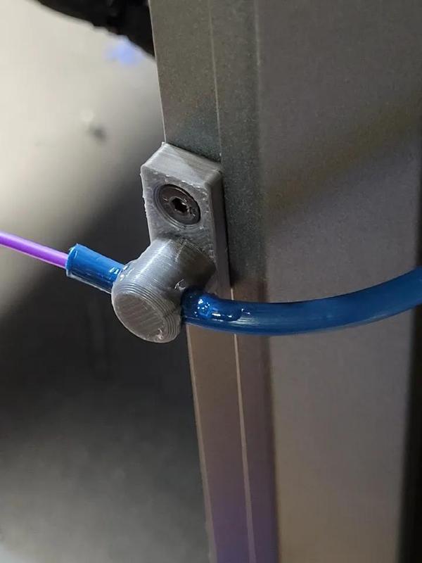 Creality K1 SE bowden tube side support   