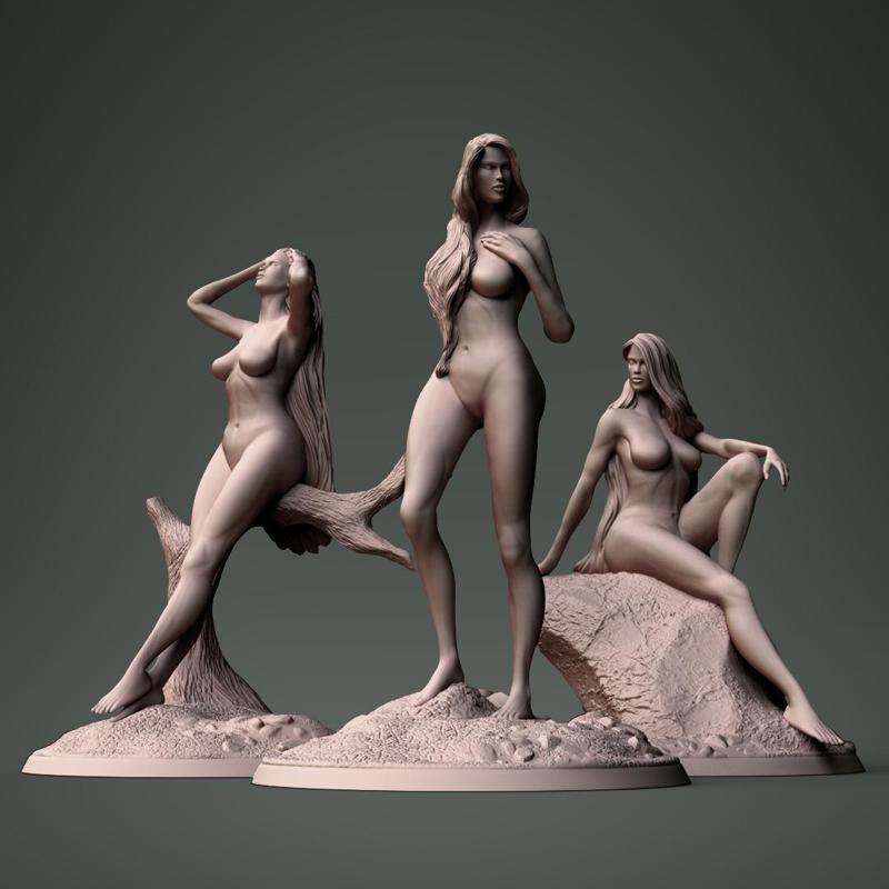 Nymphs 3 poses