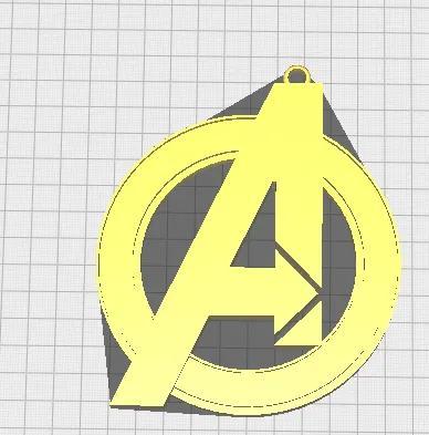 avengers keychain   