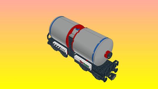 NotLego Lego Tank Wagon Model 634