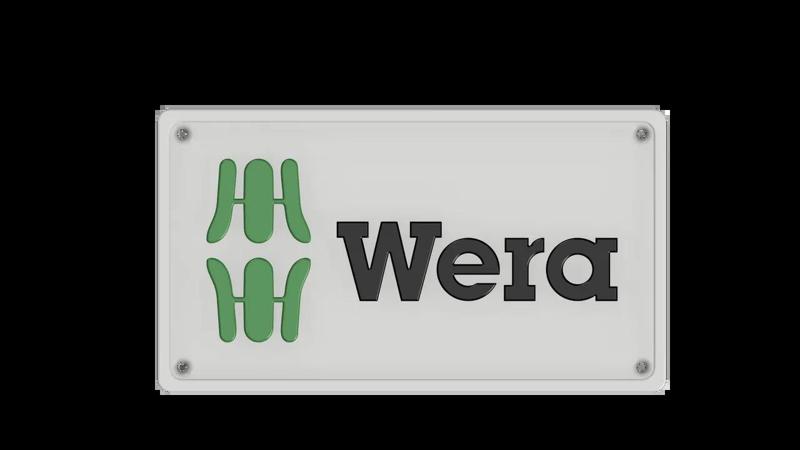 Wera sign wallmount   