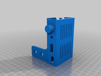 Raspberry Pi 3B+ case and Camera Mount on left side of Sidewinder X2 (X1 compatible)