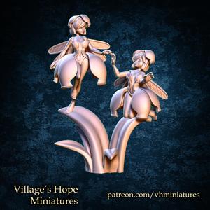 Lily of the valley twin fairy