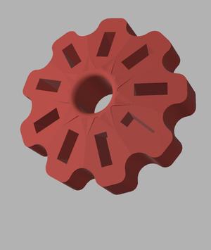 USB Holder / Support pour clés USB (9 clés)