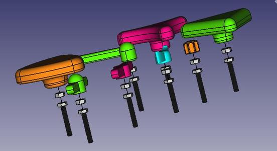 M4 knob / screw / nut / accessories