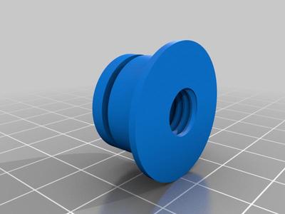 GE ice bin threaded retainer