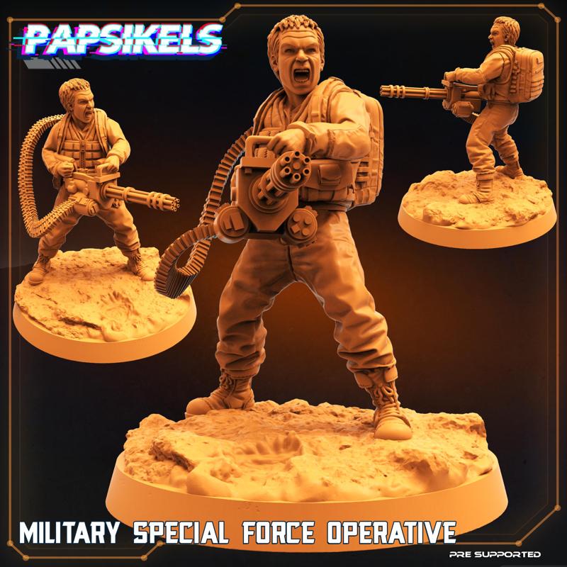 MILITARY SPECIAL FORCE OPERATIVE