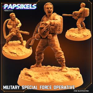 MILITARY SPECIAL FORCE OPERATIVE