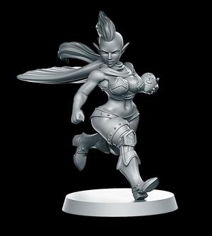 Lure Team Dark Elf Runner 1 Fantasy Football 32mm