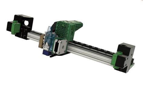 Anycubic i3 Mega Direct for BMG aero on a linear guide.