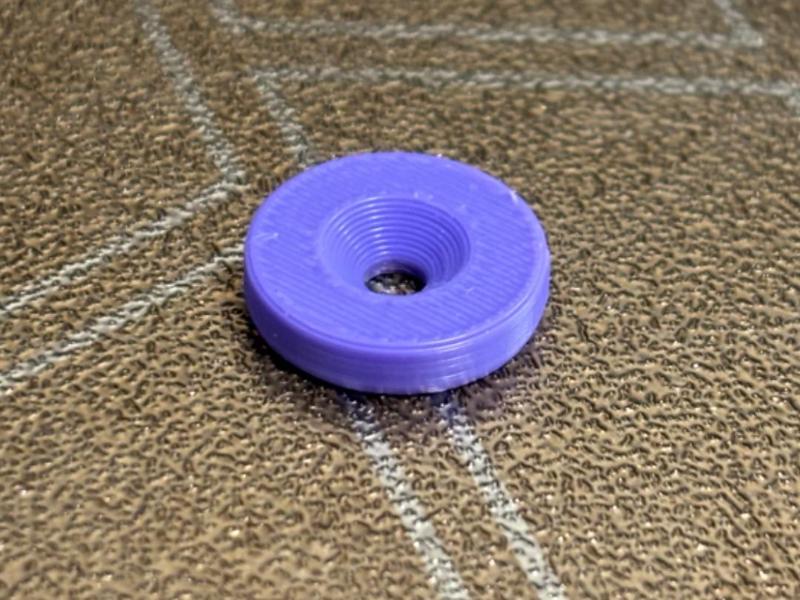 Countersunk M3 screw spacer