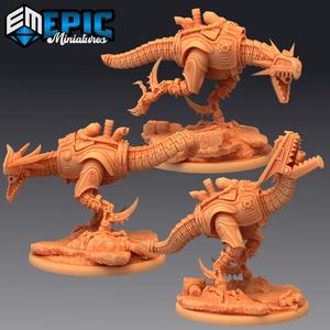 Iron Drake Tank Set / Mechanical Raptor / Construct Beast