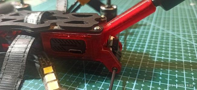 ImpulceRC Apex 3-4 inch Dji O3 camera+unit mount