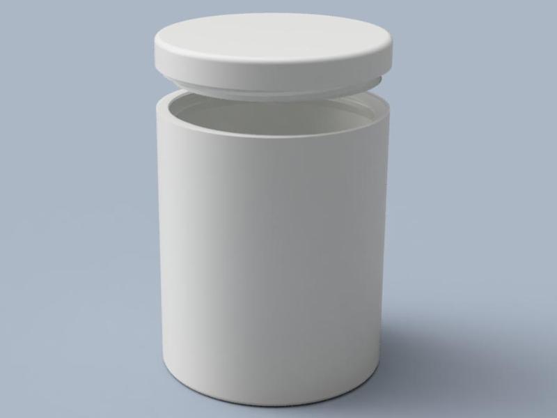 Jar with screw cap