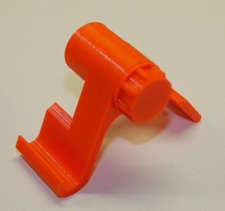 Minimalistic parametric foldable mobile phone stand